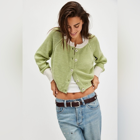 We The Free Sweaters - Free People | We The Free Lili Linen Cardi | Nile Combo